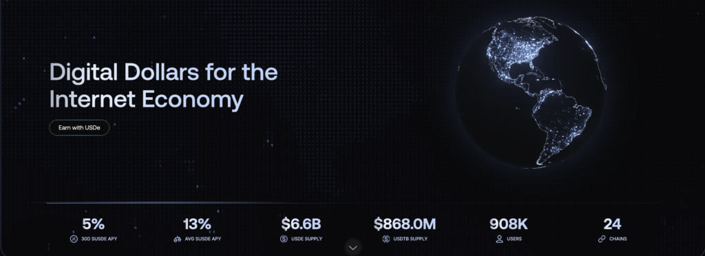 how stablecoins make money - yield-bearing coins USDe