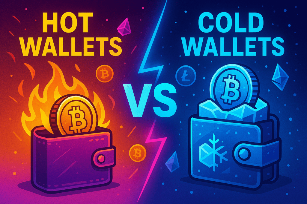 hot wallets vs cold wallets